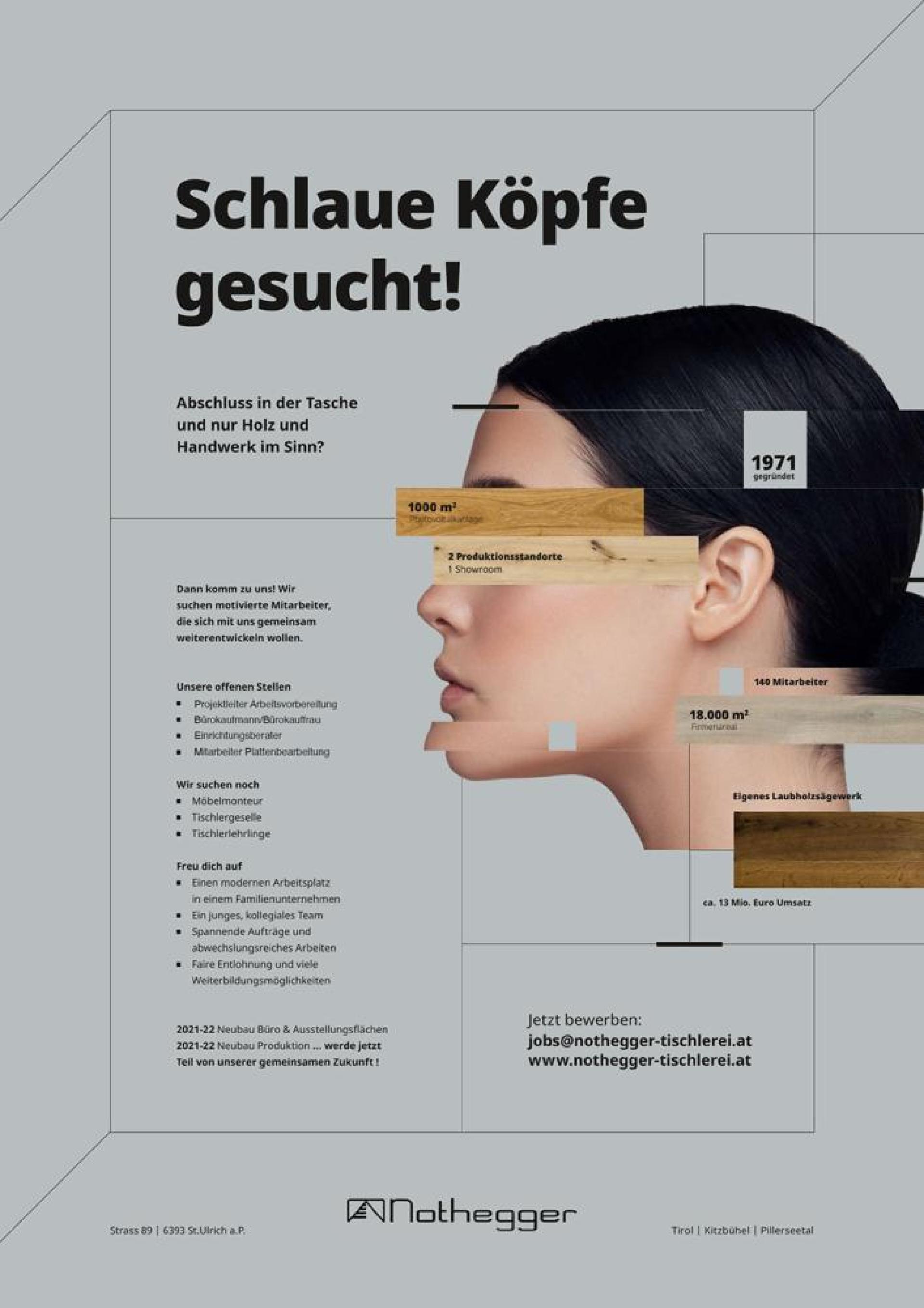 Nothegger Massiv GmbH und Nothegger Living Impressionsbilder des Arbeitgebers Nummer 1