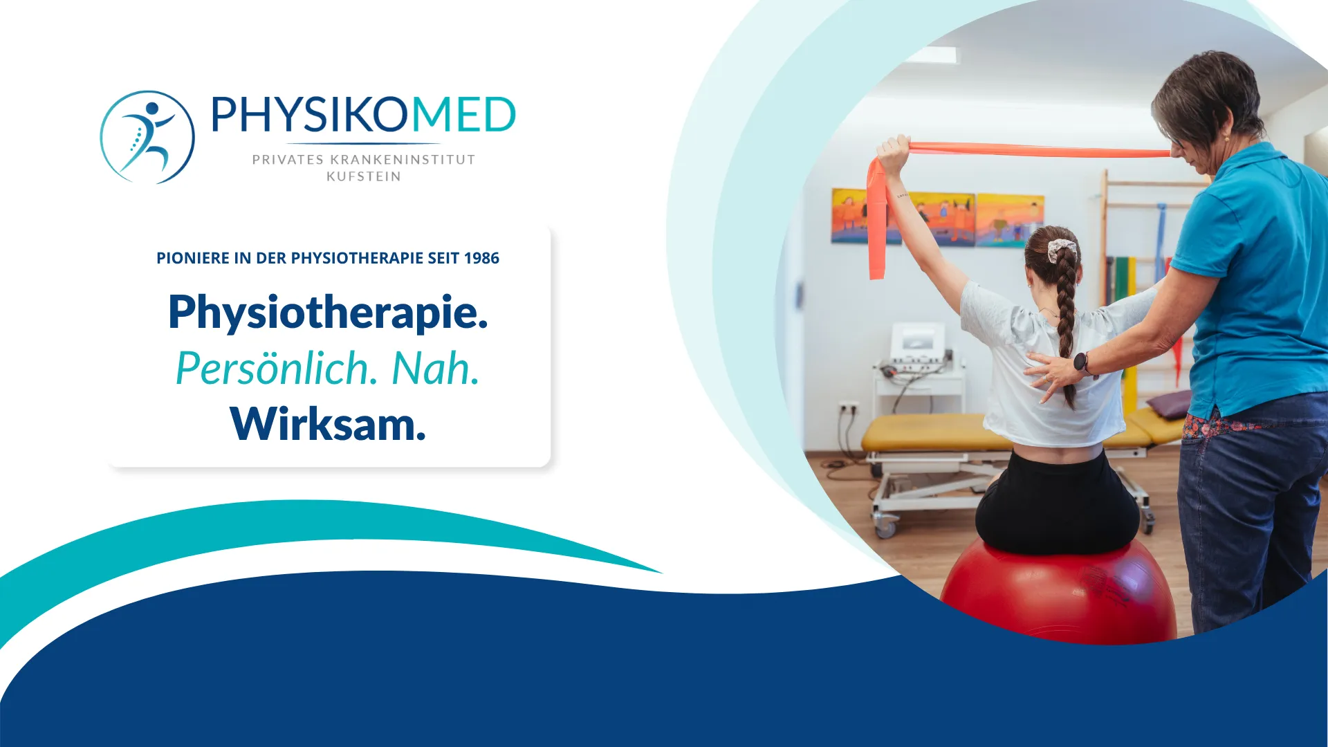 Physikomed therapeutische Behandlungen Gesellschaft m.b.H. Arbeitgeber Profil Banner Bild